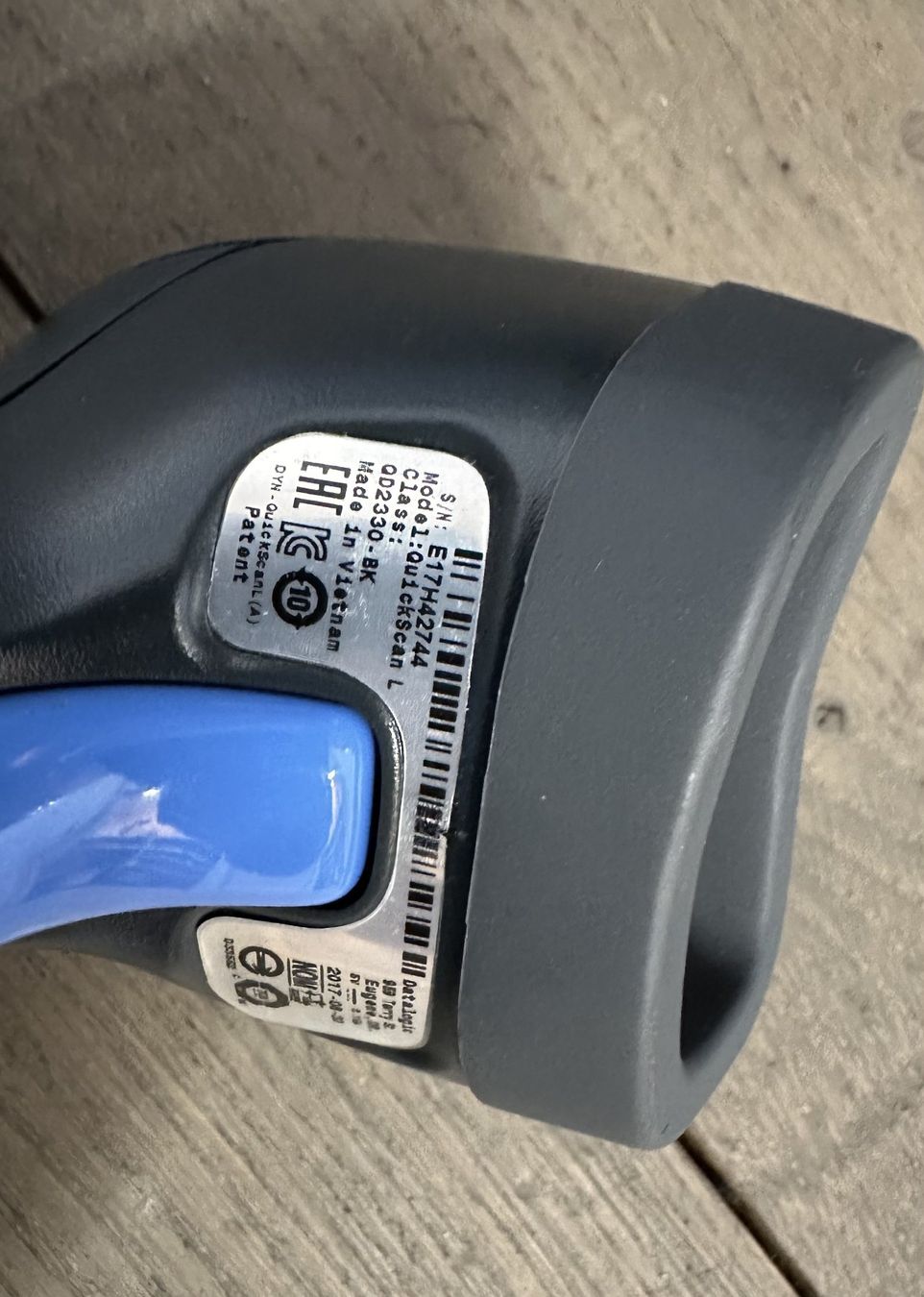 Scanner: Handscanner, Datalogic Quickscan L – Usato da Rüti ZH venduto da Philippek 4