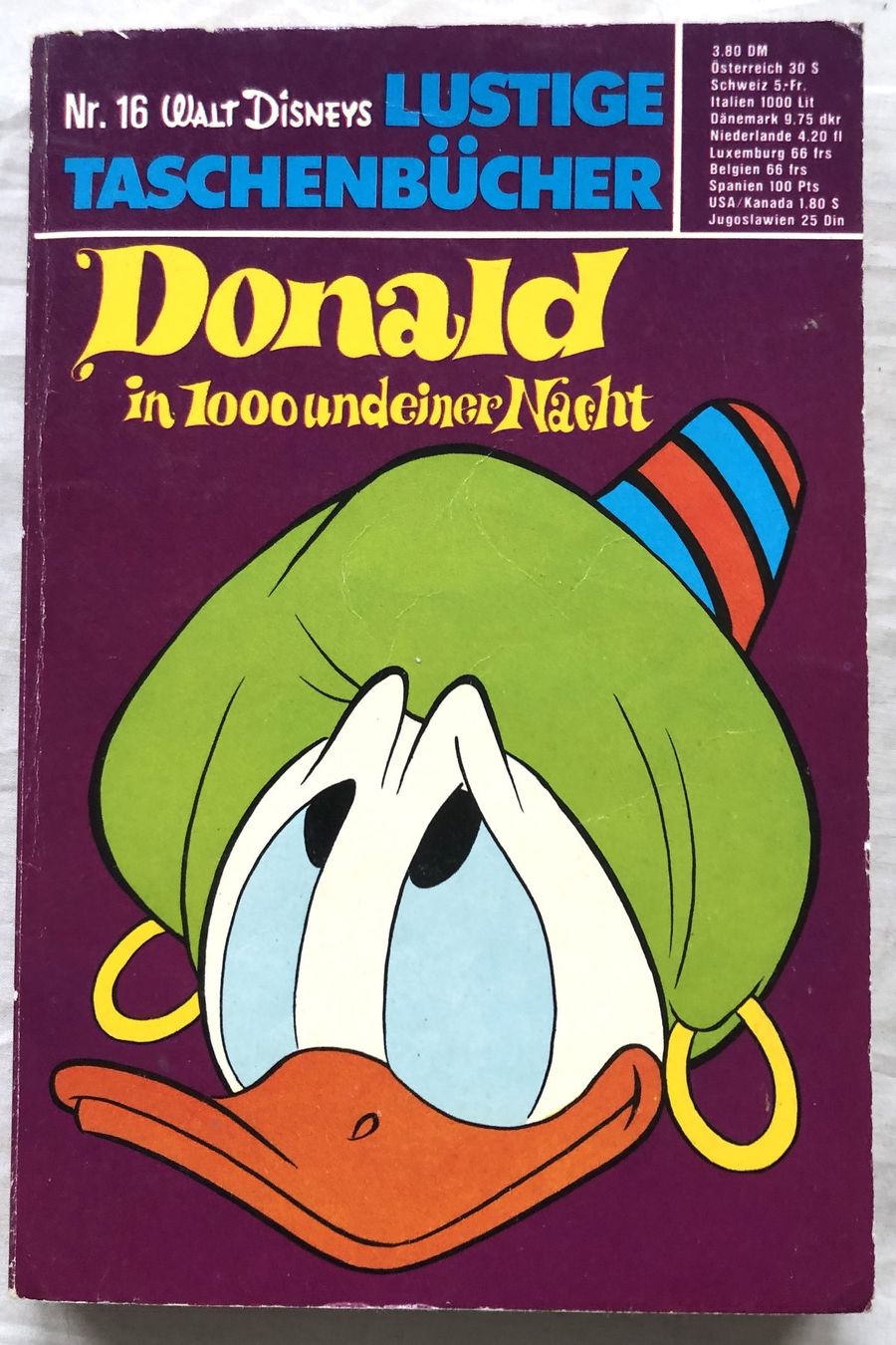 Fumetti: LUSTIGE TASCHENBÜCHER - LTB - Nr.16 - 1971 – Usato da Schaffhausen venduto da durruti