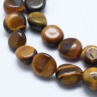 Tigerauge Nuggets 8-10mm, 1 Strang