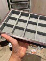 Aufbewahrungsbox mit Fächern für Schmuck & Perlen⁠