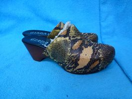 SLIPPER GR 37 GIADA NEU OHNE KARTON NIETEN LEDER