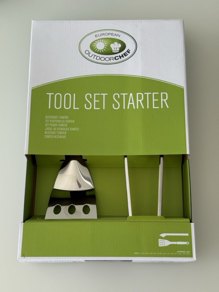 Tutti gli attrezzi: Outdoorchef Tool Set Starter, NEW – Nuovo e nell'imballaggio originale da Basel venduto da FrozenFire