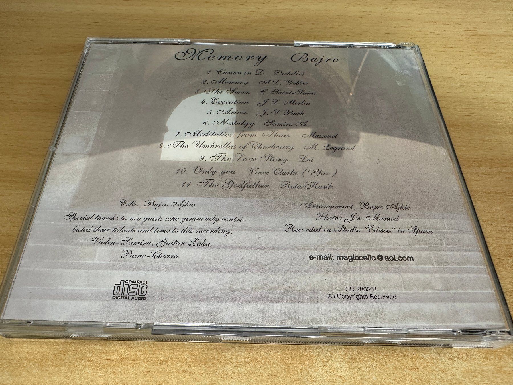 CD: O3 Bajro – Memory – Usato da Rikon im Tösstal venduto da Alpenmutz 1