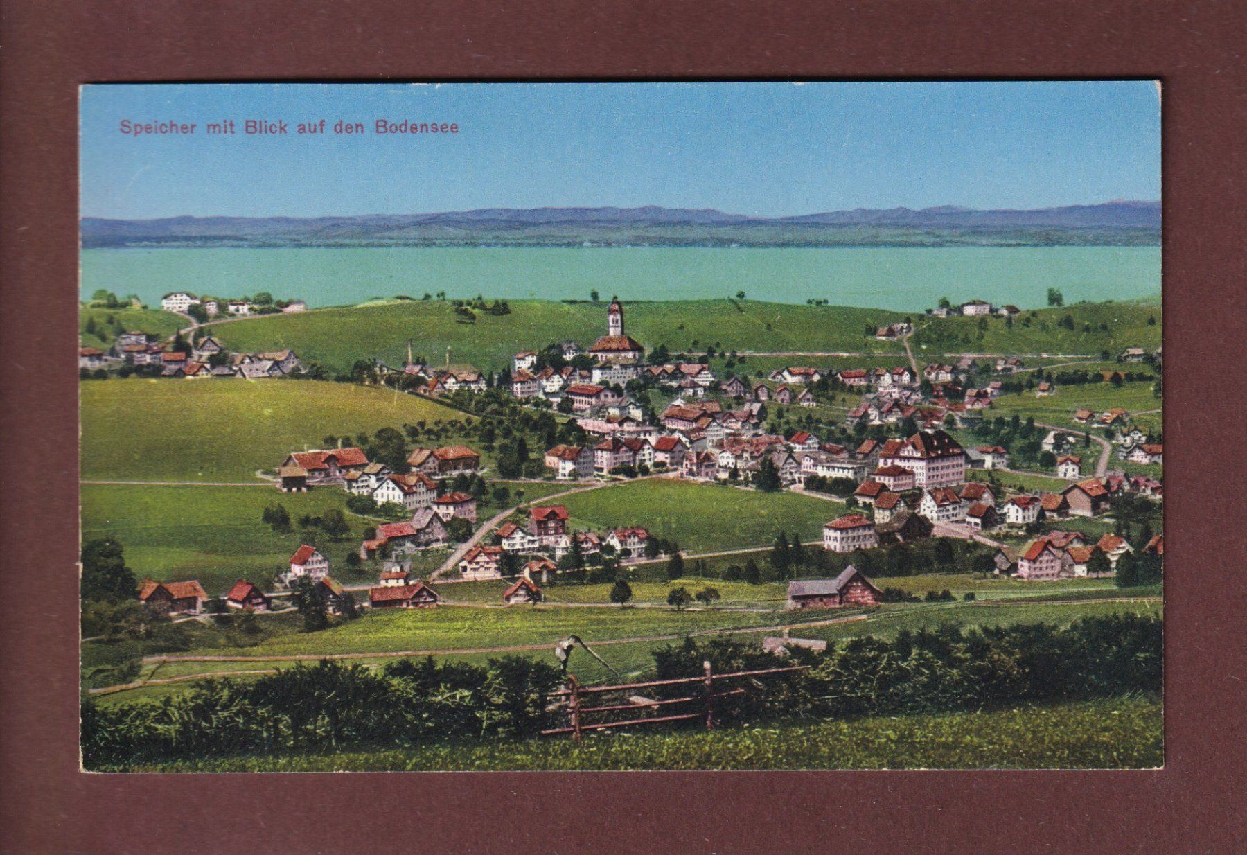 Ansichtskarten: SPEICHER - Bodensee – Gebraucht aus Pully von nicecards
