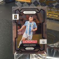Carte Sergio Aguero Monopoly Prizm Neuve
