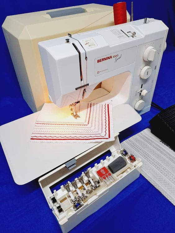 BERNINA 1000 SPECIAL WIE NEU GARANTIE 3MT FRISCH REVIDIERT Kaufen auf