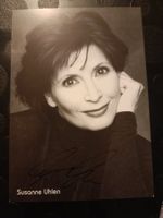 Susanne  Uhlen - handsignierte Autogrammkarte
