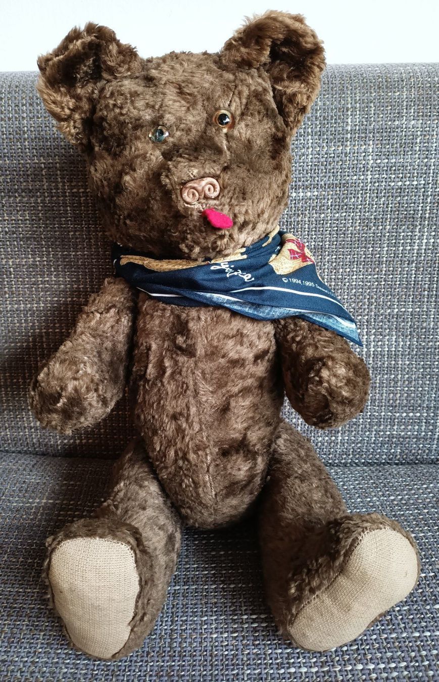 Giocattoli: Teddybär mit "Halstuch" – Usato da Schwerzenbach venduto da oldthings79 1