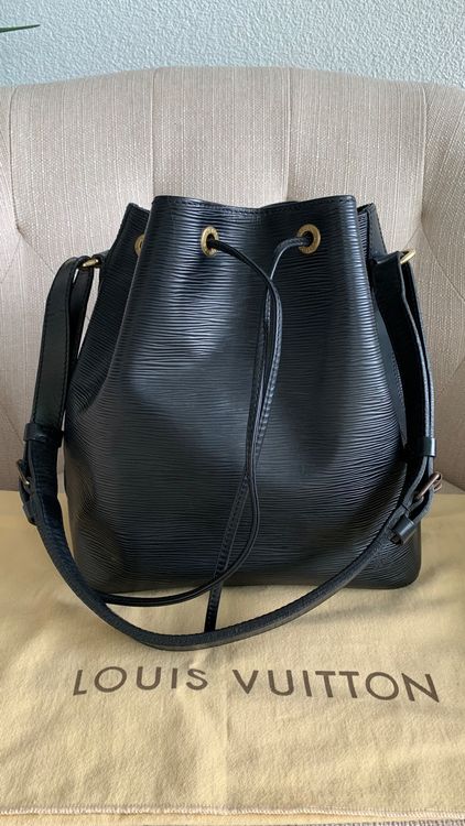 Original LOUIS VUITTON Petit Noé Epileder Schwarz | Kaufen auf Ricardo