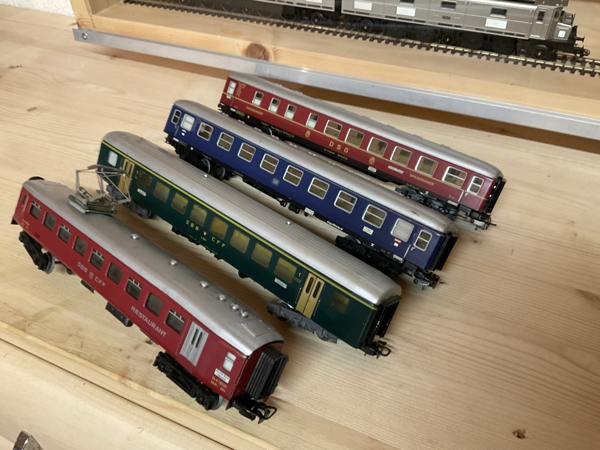 Märklin Modelleisenbahnen: Blechwagen  – Gebraucht aus Wald ZH von Sbbemilio 1