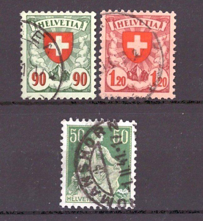 Tutti i francobolli: Kreidepapier y gestempelt – Usato da Frauenfeld venduto da Interessent1