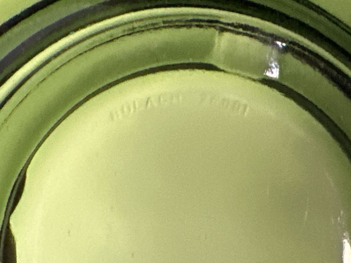 Portacenere: grüner Bülacher Aschenbecher – Usato da Zürich venduto da Chaeffeler 4