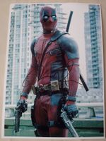 Original Autogramm von Ryan Reynolds als Deadpool 21x29,7 cm