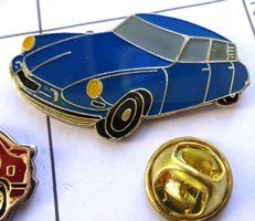 Pin Auto Citroen  ID blau