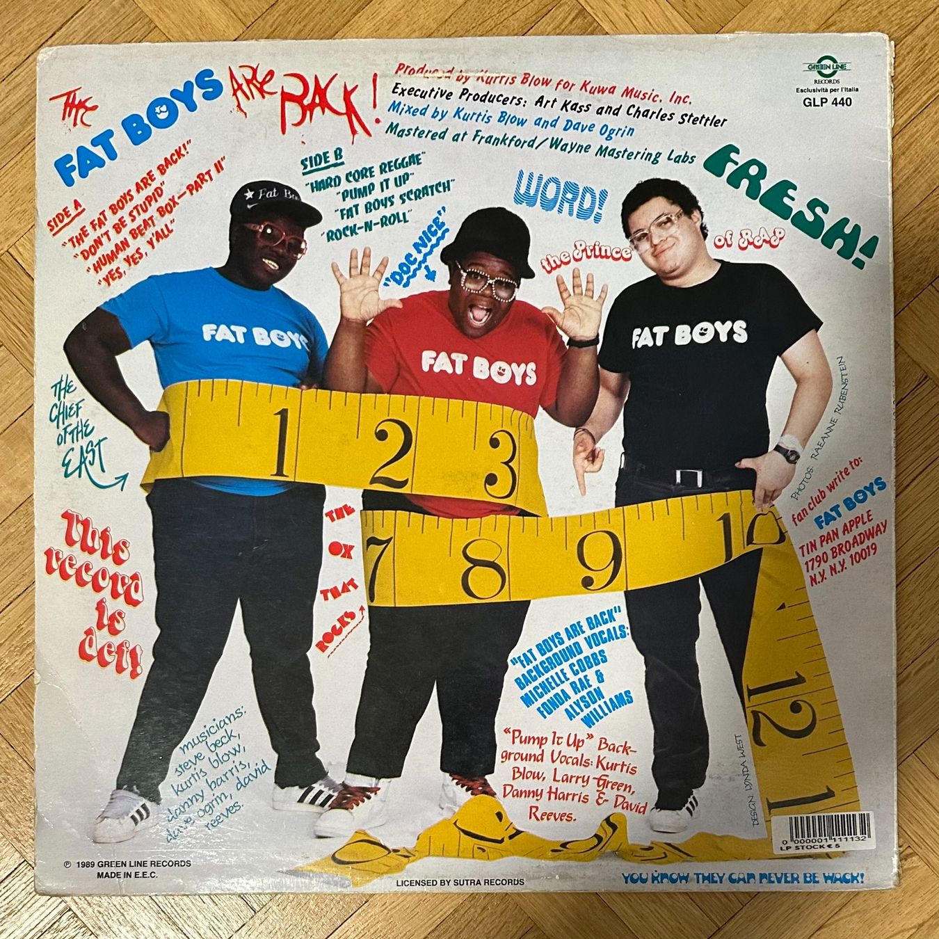 Dischi in vinile: Fat Boys - Are Back! LP – Usato da Viganello venduto da md__2rd2 1