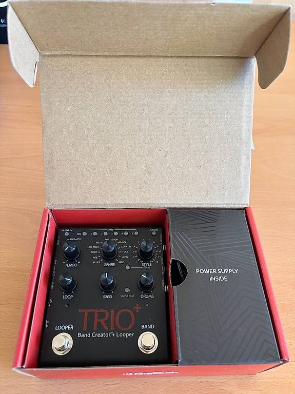 Strumenti musicali: Trio+, Band Creator mit Looper - Digitech Effektpedal – Nuovo e nell'imballaggio originale da Planken venduto da Ferri76