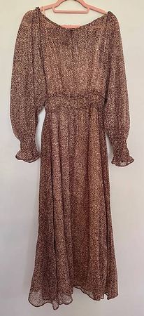NEU Mango Leopard Dress size S