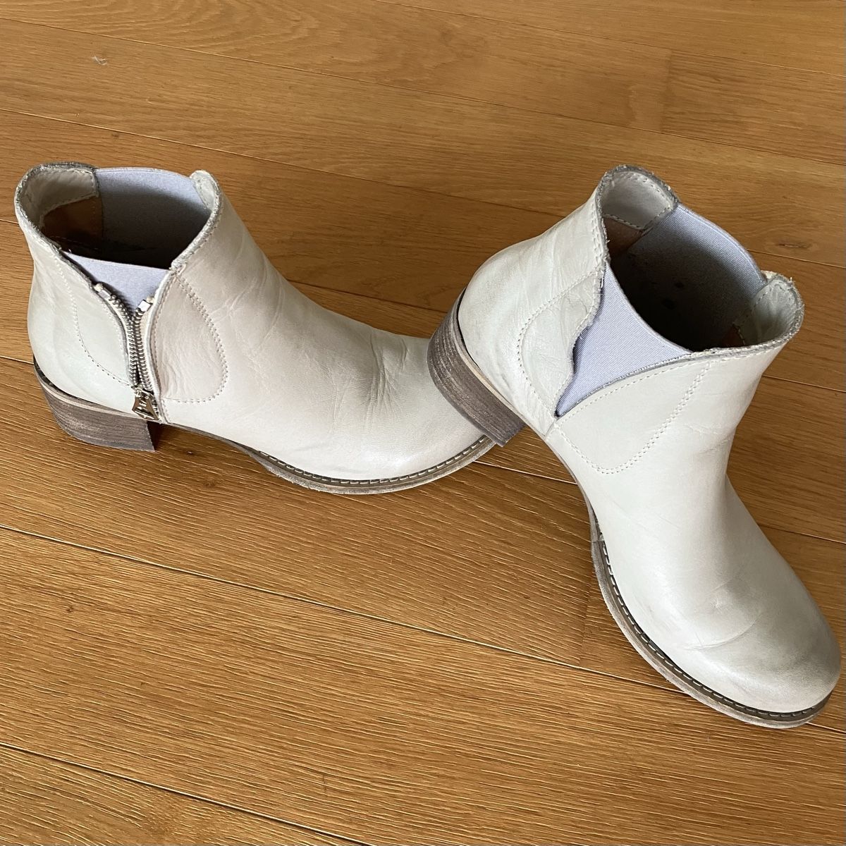 Scarpe da donna: Stiefeletten in hellgrau, Grösse 38 – Usato da Jona venduto da Ilese 1