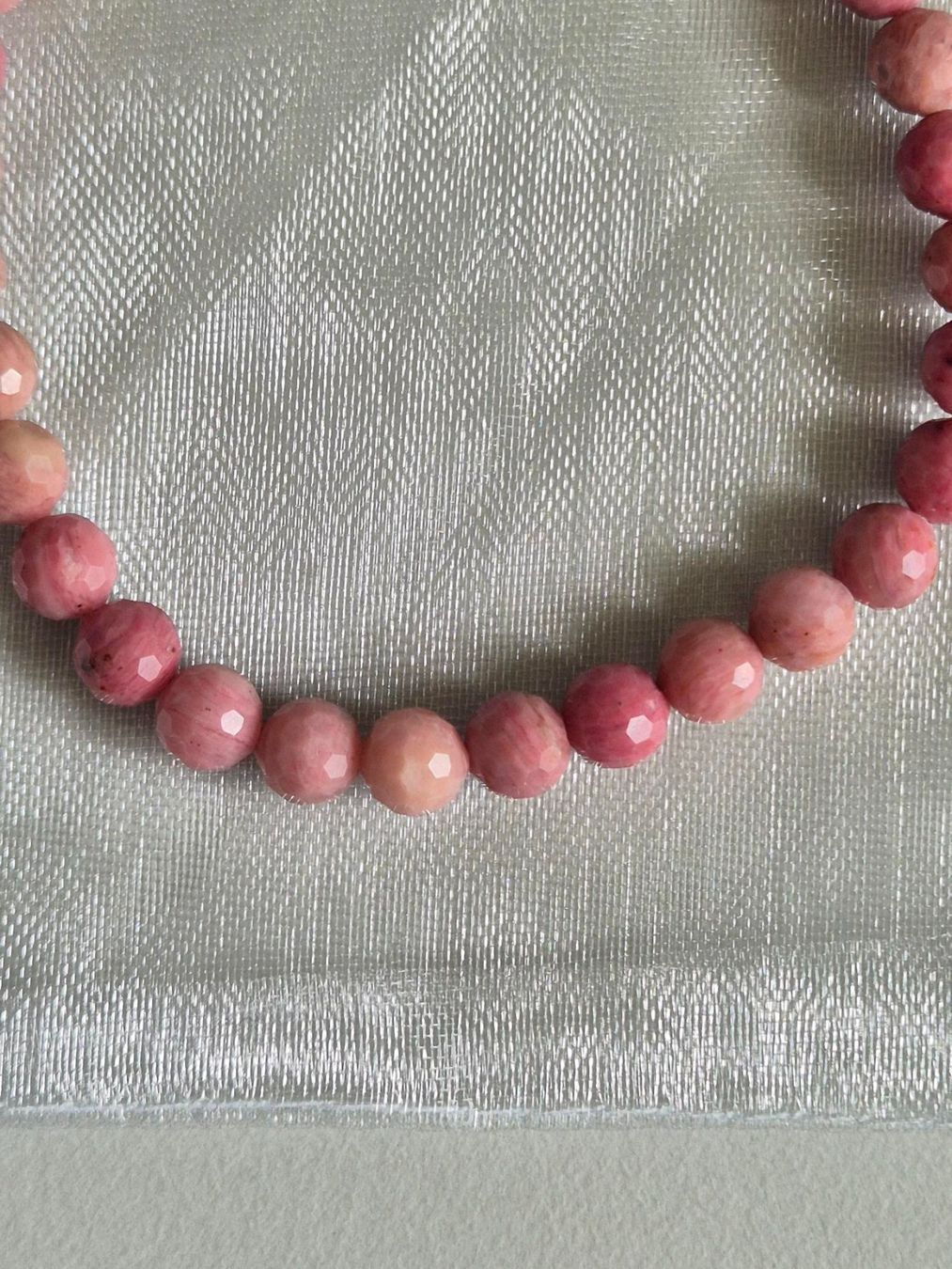 Bracciali & Braccialetti: Rhodonit facettiert Armband 6mm – Nuovo e nell'imballaggio originale da Rüti ZH venduto da pep_l9zp 4