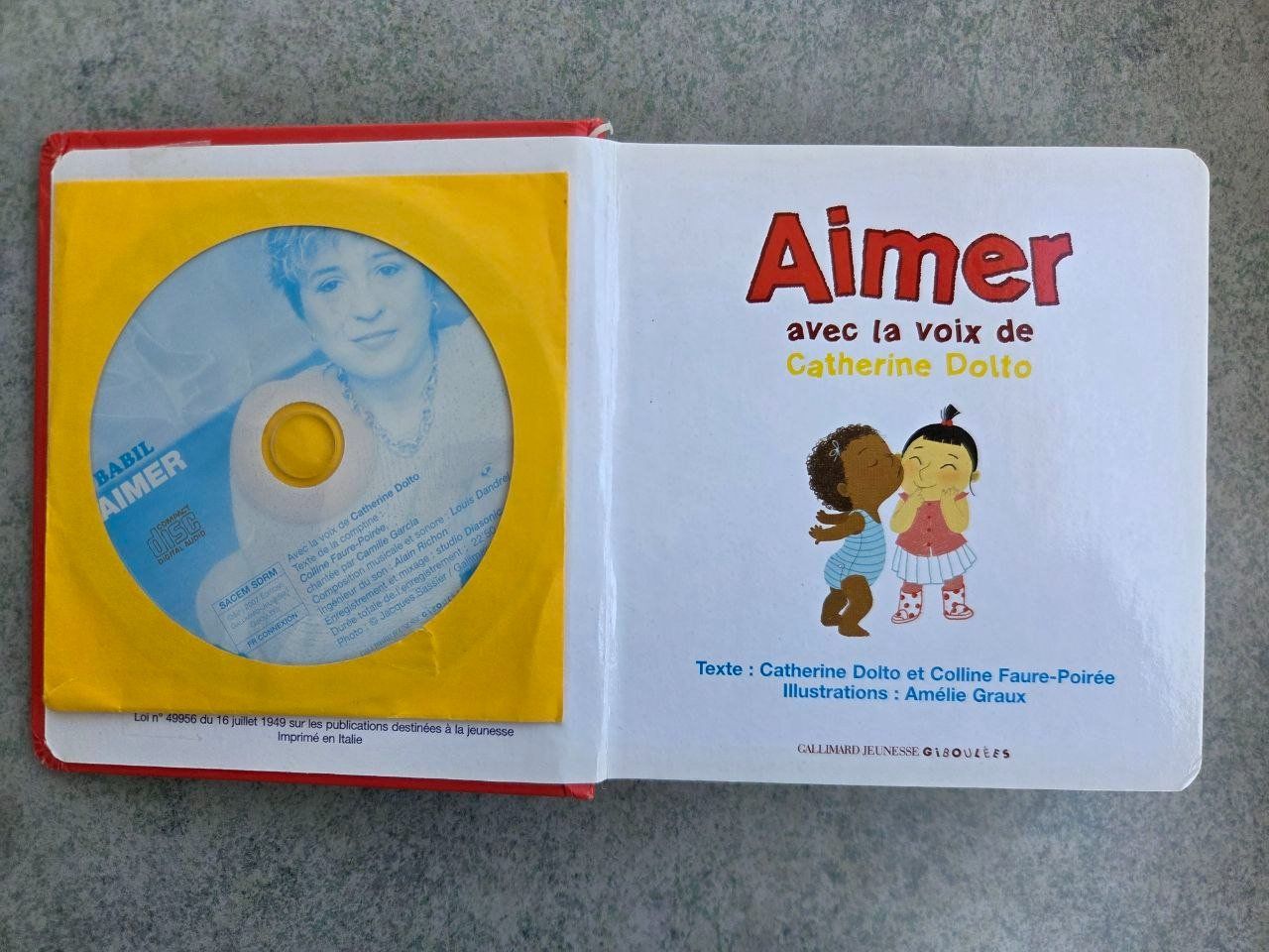Libri: Aimer - livre + CD - Catherine Dolto – Usato da Gland venduto da Vee_0 2