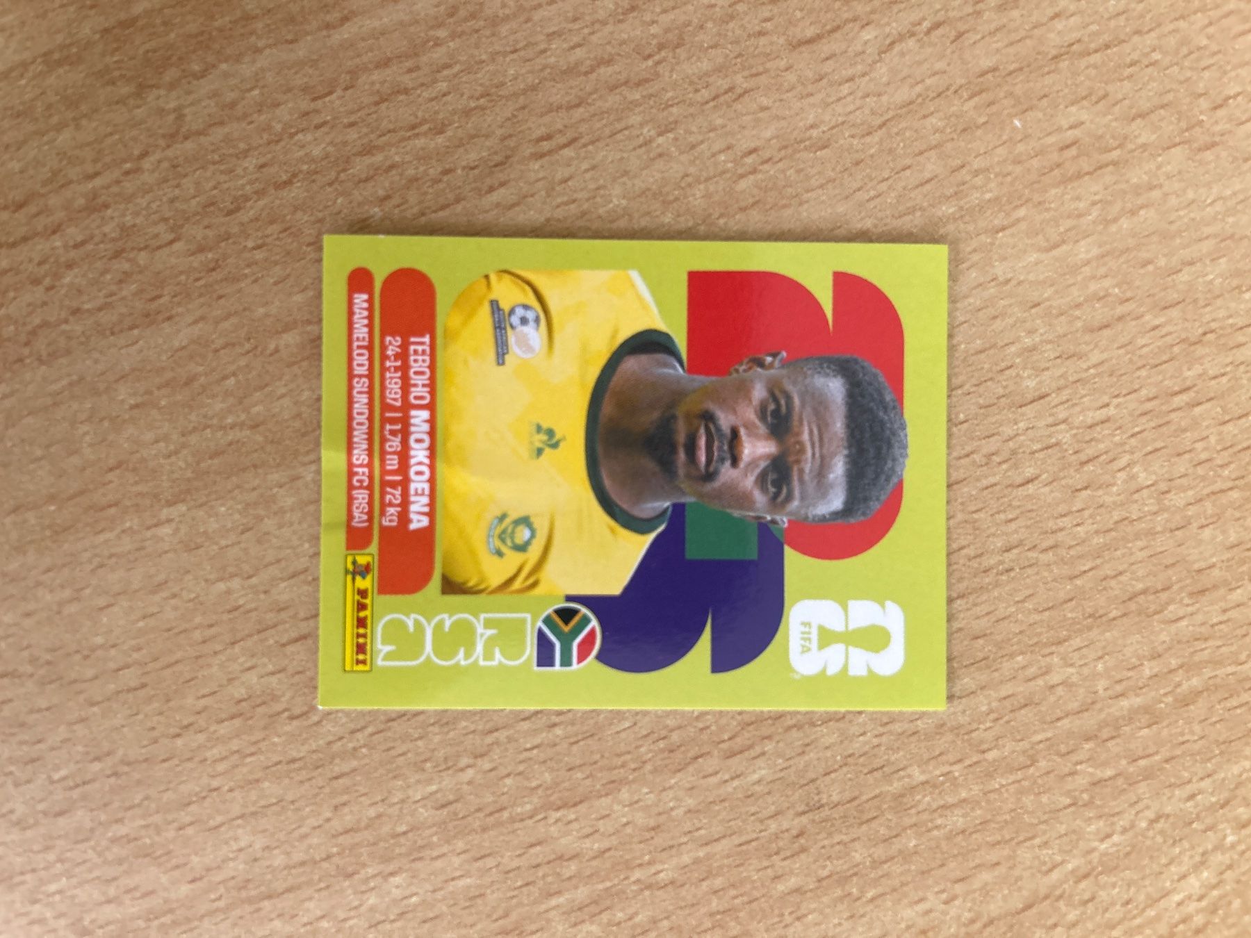 Panini Carte collezionabili: RSA 11 - Teboho Mokoena - Panini WM 2026 – Usato da Luzern venduto da edu_f6hx