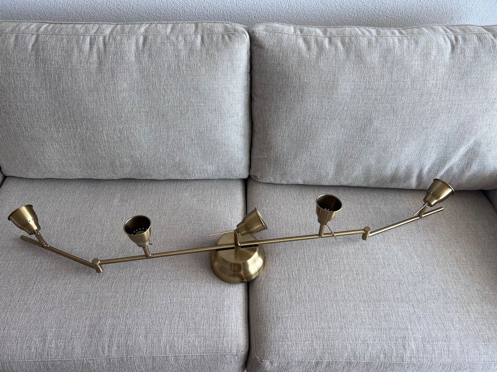 Deckenlampe gold IKEA BAROMETER Kaufen auf Ricardo
