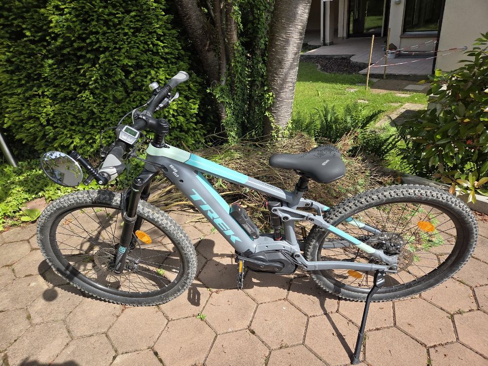 trekking e bike vollfederung MapFour Roam Fully precise-control Lankeleisi MG600 Lite 250W Farbe:blau