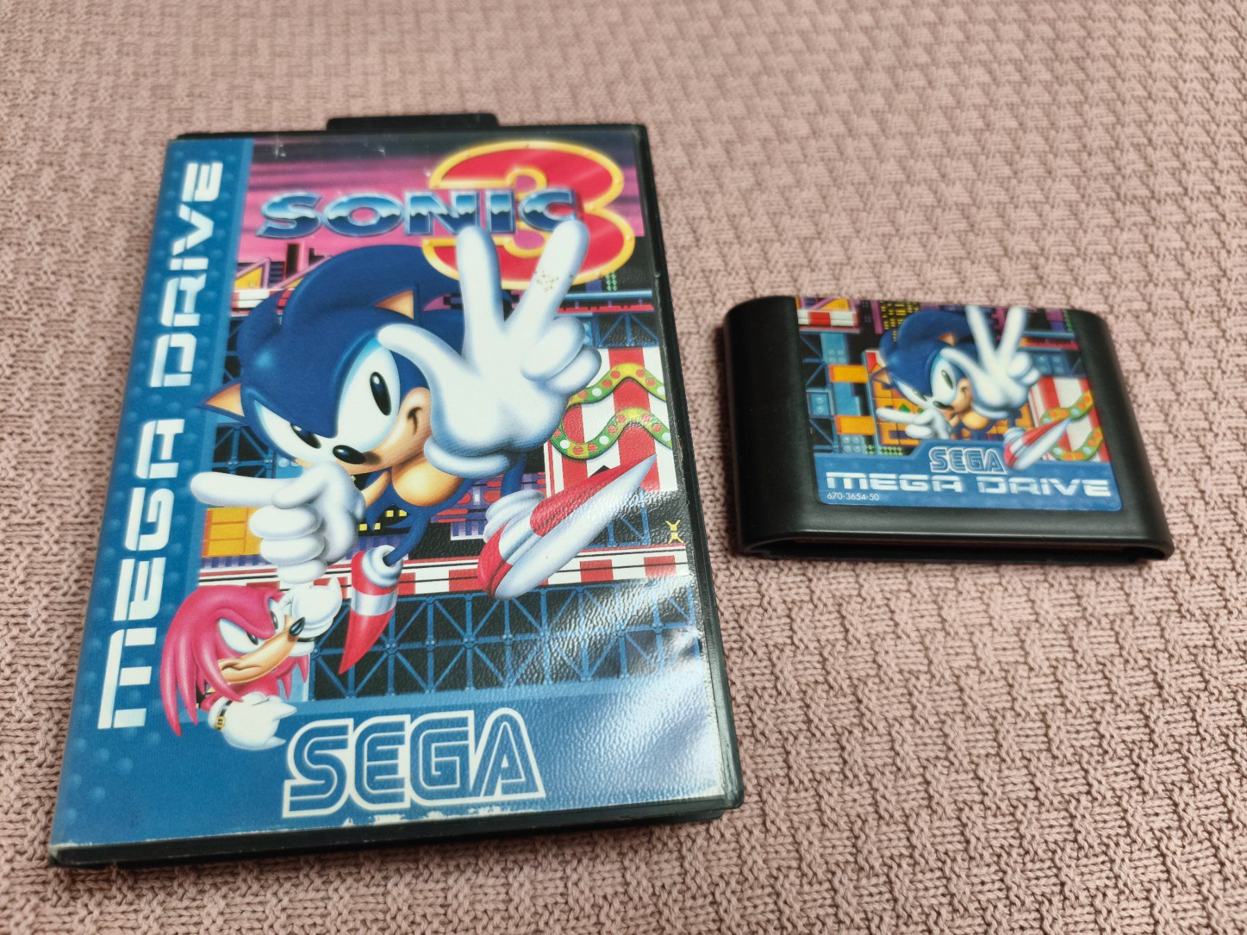 Sonic Spiele: Sega Mega Drive Sonic 3 Spiel – Gebraucht aus Ringgenberg BE von Tantal15125