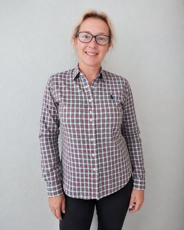 RALPH LAUREN | chemise carreaux multicolore coton | S femme