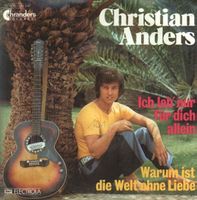 Anders Christian - Ich leb' nur für dich allein  (7")