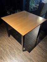 Esstisch ausziehbar Holz 84x84x75cm (144cm) Möbel Schwarz
