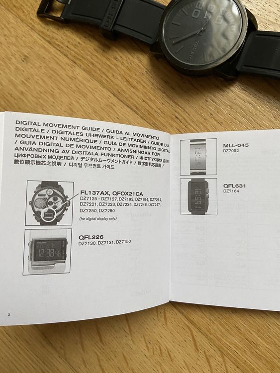 Diesel Orologi: DİESEL ARMBANDUHR – Nuovo (secondo la descrizione) da Zürich venduto da schneeflocke303 5