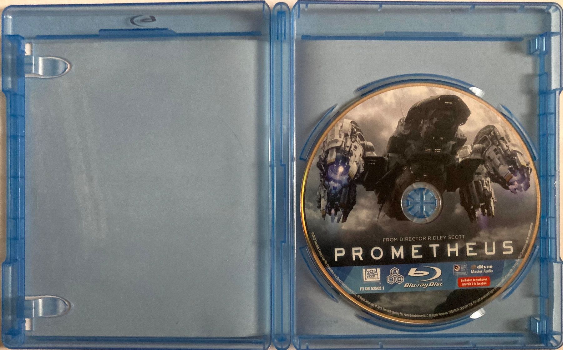 Tutti i DVDs: RIDLEY SCOTT - PROMETHEUS – Usato da Poliez-Pittet venduto da Newtown-Records 2