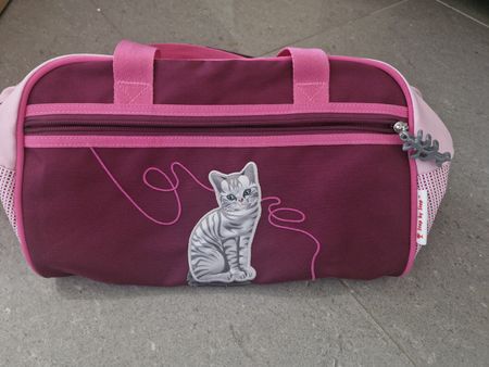 Step by Step Sporttasche mit Katzenmotiv