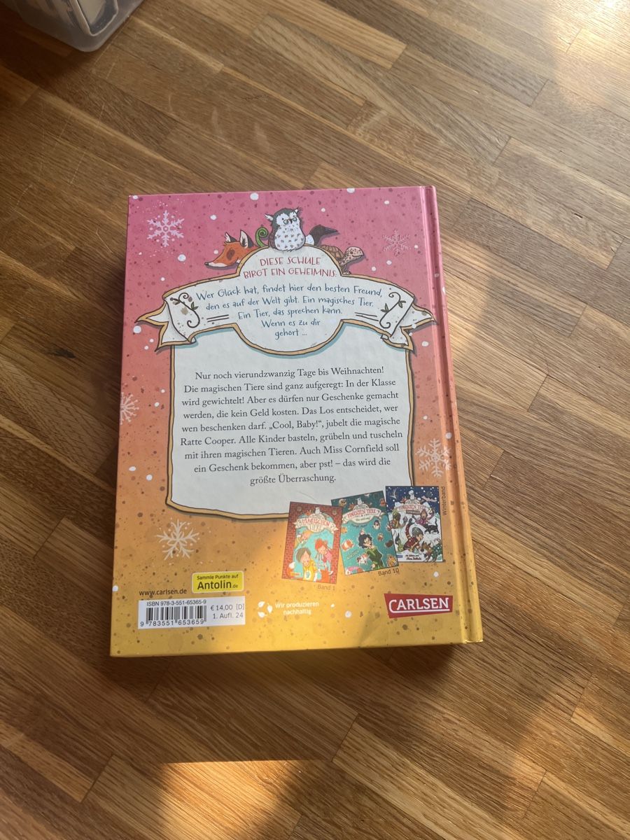 Libri: Die Schule der magischen Tiere 24 – Nuovo (secondo la descrizione) da Hünenberg venduto da fightlady 2