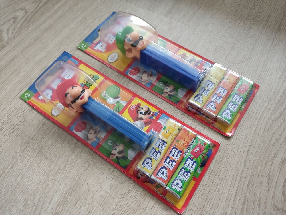 PEZ Super Mario + Luigi *Originalverpackt* | Kaufen auf Ricardo