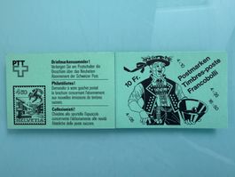 Markenbüchlein Dauermarken Volksbräuche Wert 10.-