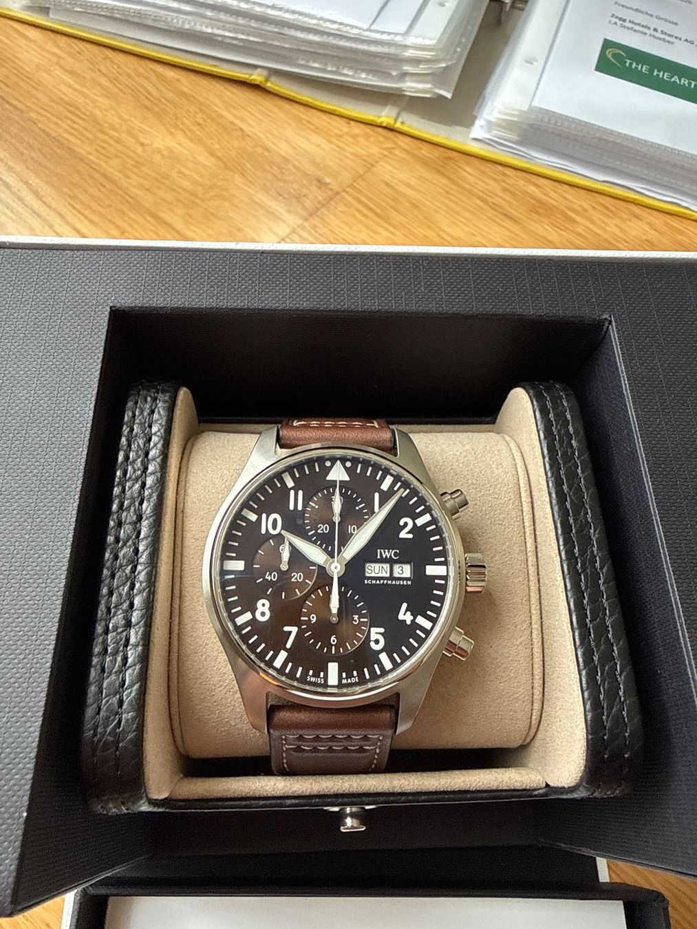 IWC Orologi: IWC Fliegeruhr IW377713, fabrikneu – Usato da Schlieren venduto da Limmat17