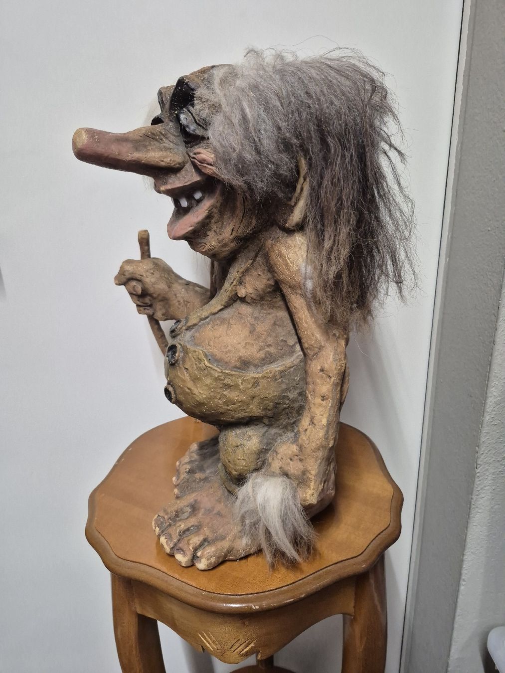 Statuette: Grosser Troll 42cm, Kobold, Statue, Figur, Deko – Usato da Merligen venduto da muss_haben 3