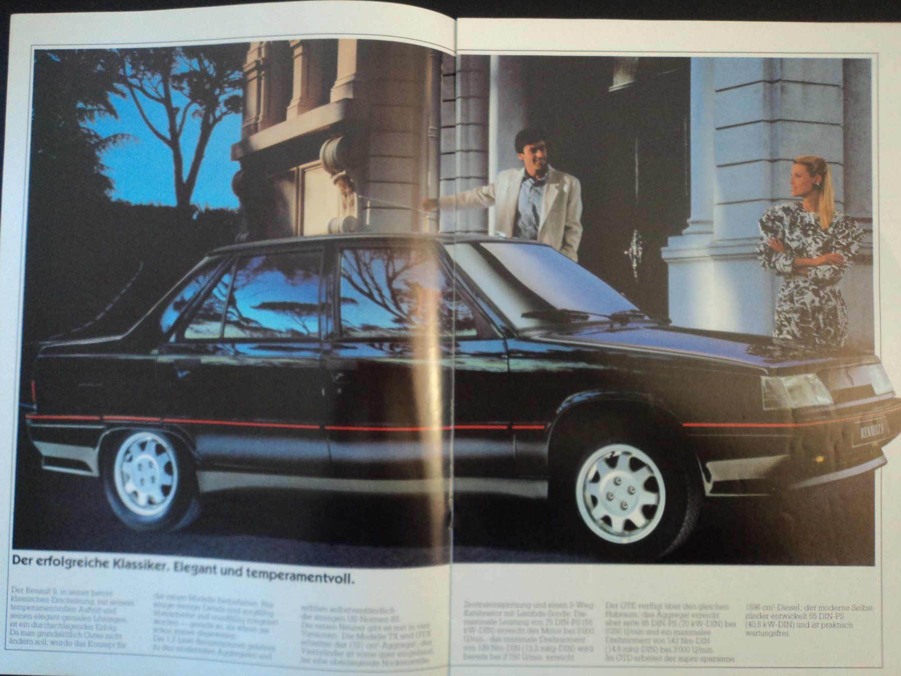 Renault Dokumente: Prospekt Renault 9 – Gebraucht aus Schwarzenburg von modelCARama 1