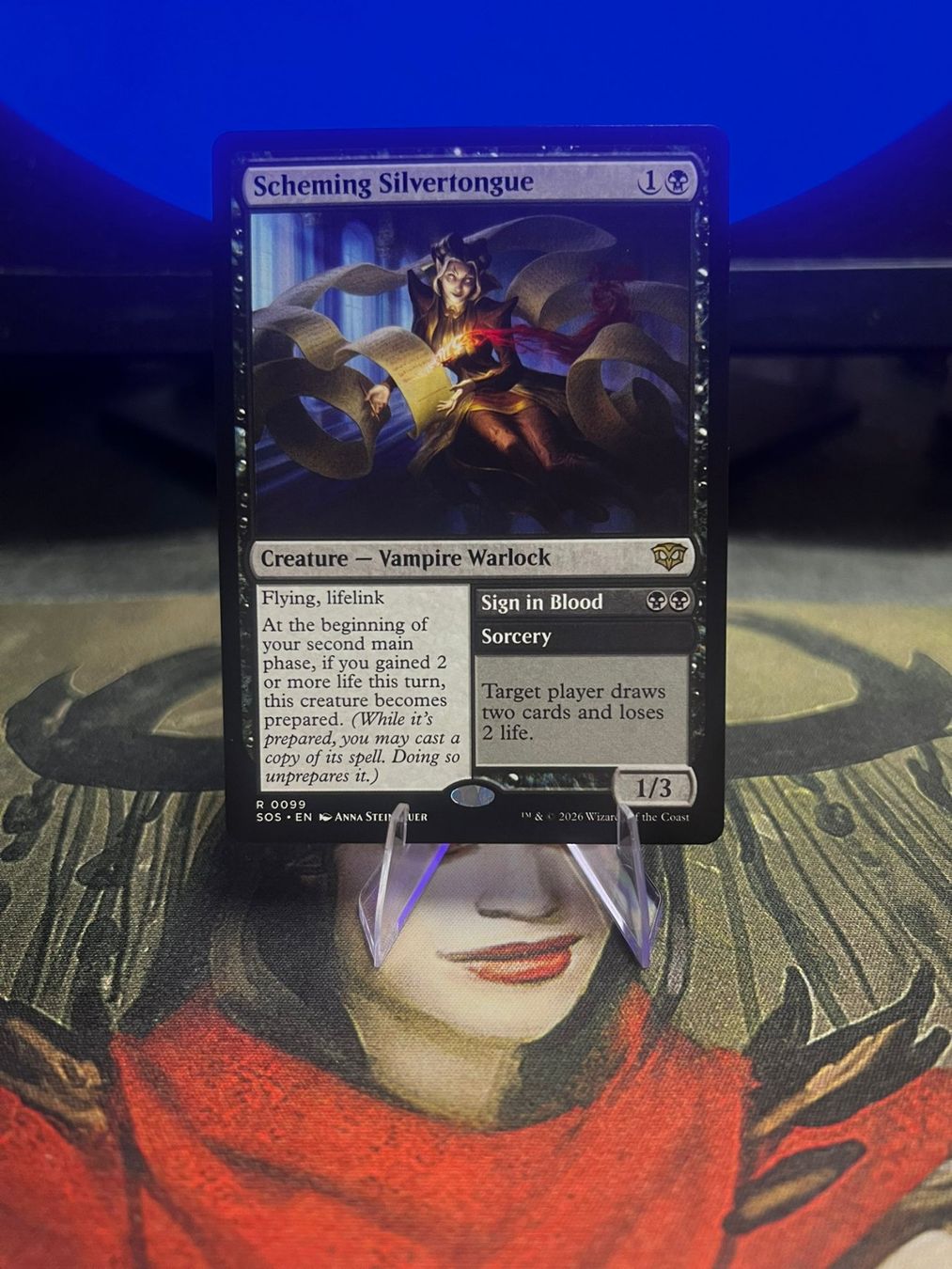 Magic The Gathering Carte collezionabili: Scheming Silvertongue – Nuovo (secondo la descrizione) da Wilen b. Wollerau venduto da GarruksShop