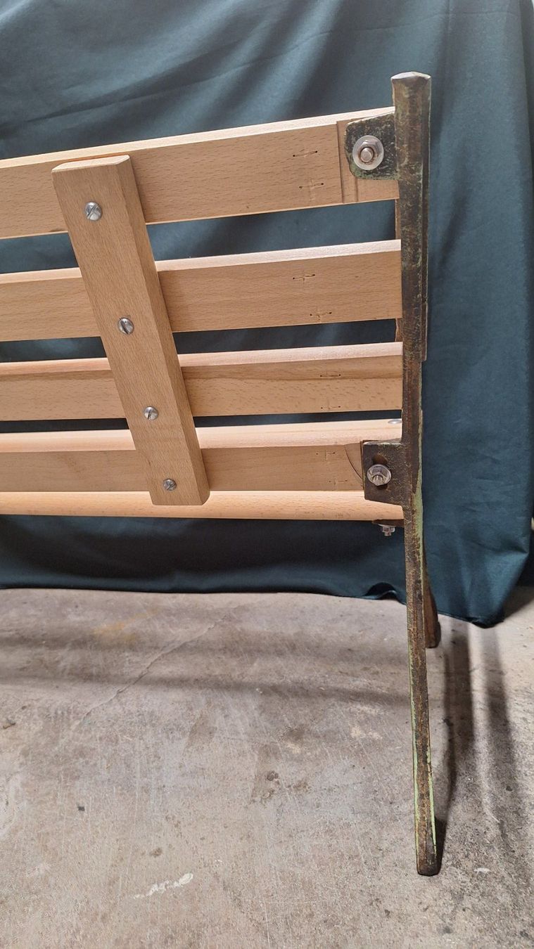 Panchine: hübsche , stabile Kinder-Bank Metall /Holz – Usato da Arlesheim venduto da shopradl 7