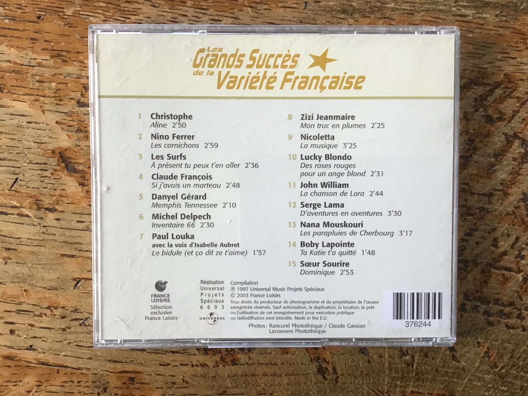 CD: CD Grands succès des années 60 vol 1 – Usato da Fully venduto da Ruby97 2