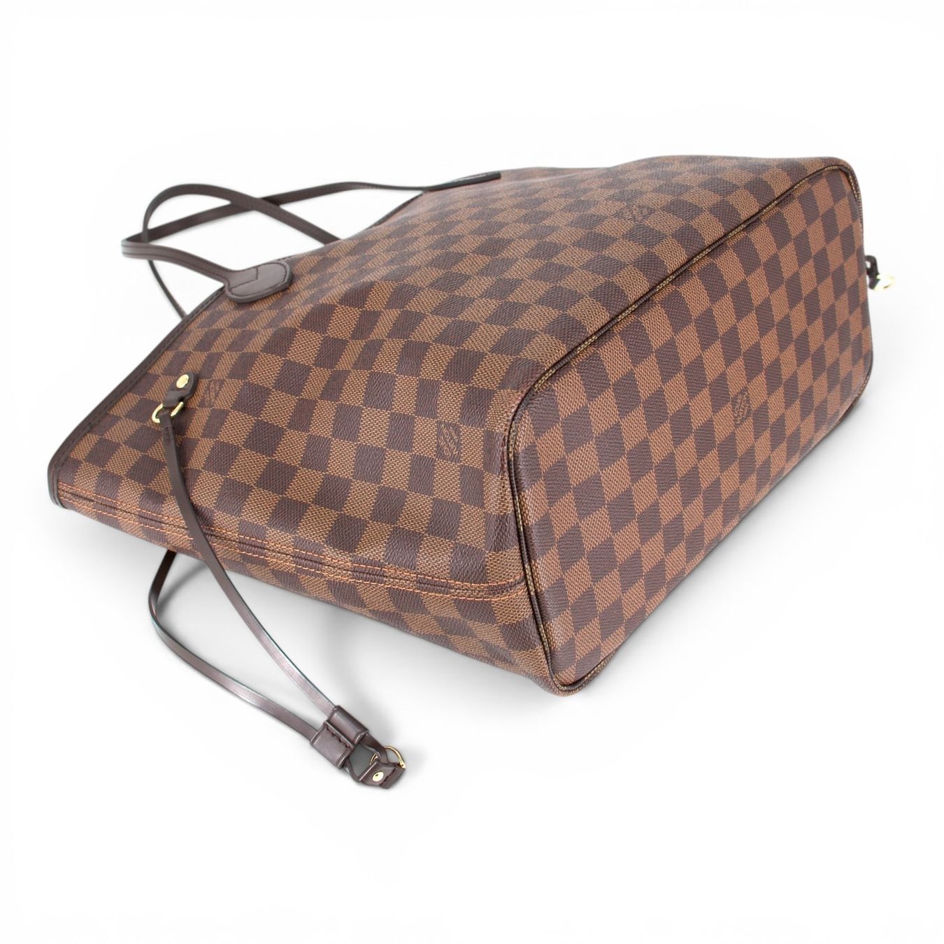 Louis Vuitton Borse da donna: Louis Vuitton Neverfull MM Damier ebène – Usato da Binningen venduto da Designerlabels 9