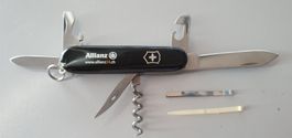 TASCHENMESSER SACKMESSER VICTORINOX ALLIANZ SCHWARZ - NEU