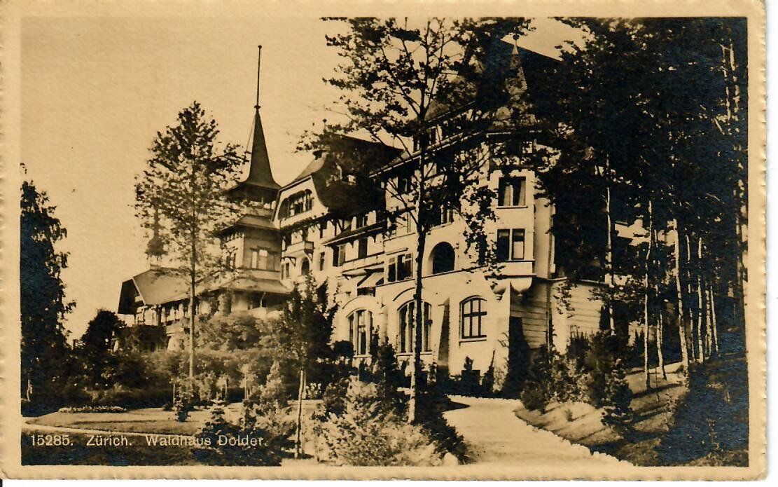 Cartoline postali: Zürich Waldhaus Dolder 1913 – Usato da Hochdorf venduto da Ziegel-16