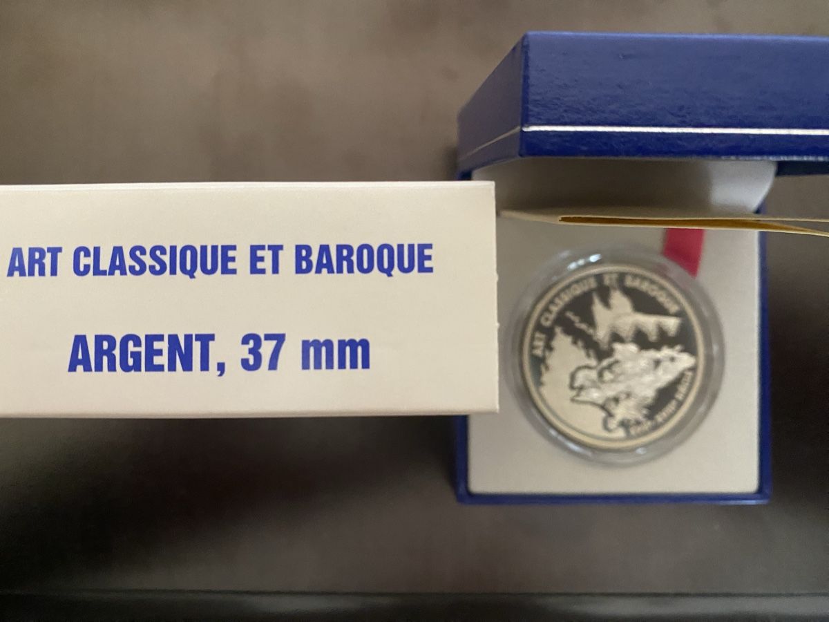 Tutti le monete: France, 6,55957 FF commém. 2000 argent – Nuovo e nell'imballaggio originale da Corsier-sur-Vevey venduto da Ginoarturo 2