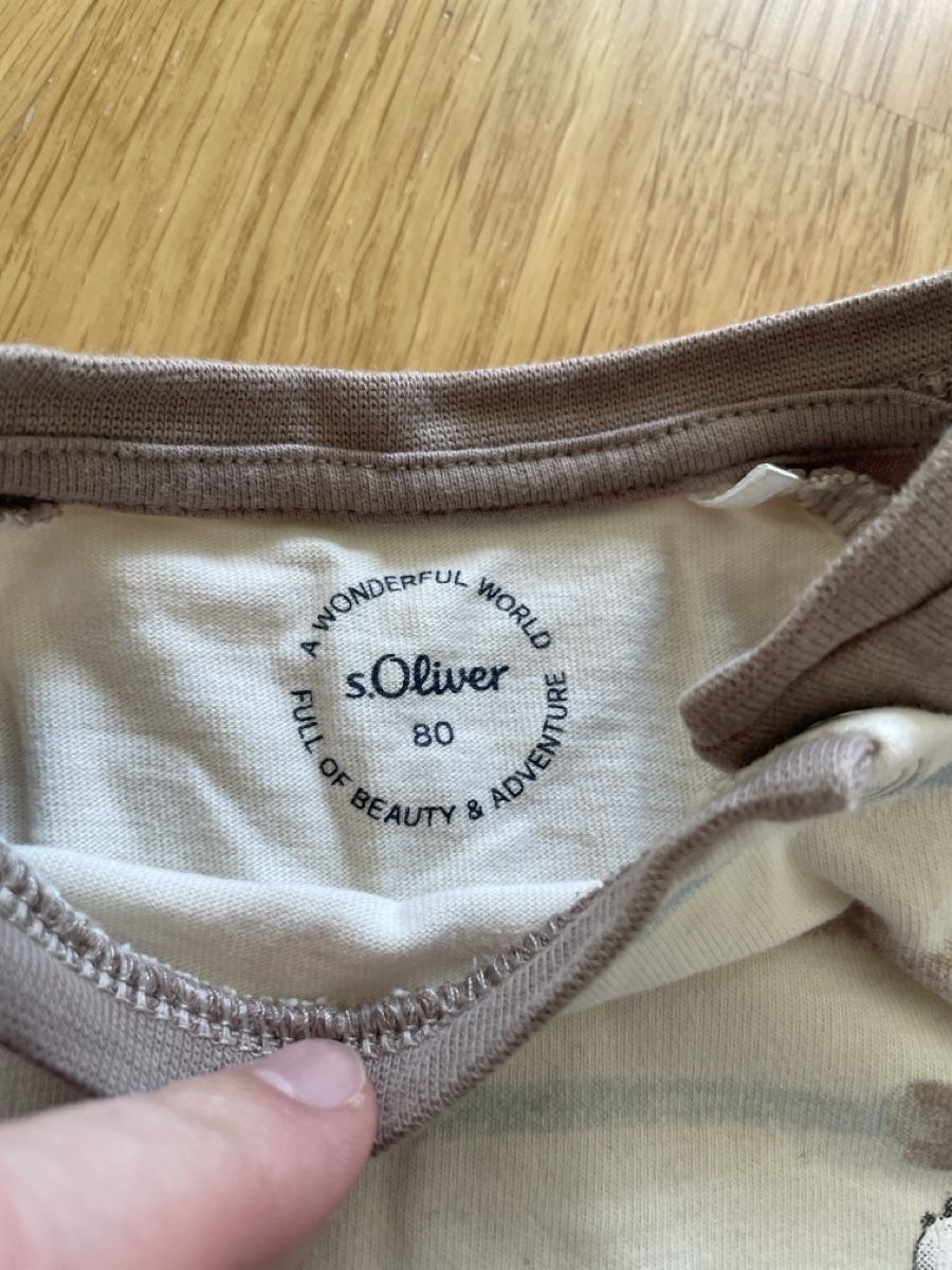 S.Oliver Camicie, Top & T-shirt: Langarmshirt s.Oliver Grösse 80 – Usato da Chur venduto da ves_y5xm 1