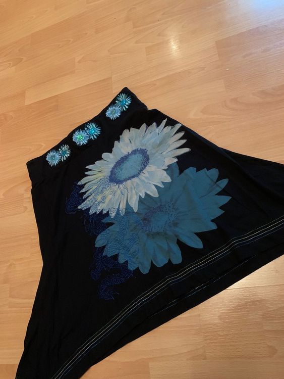 Jupe Desigual en coton très originale Taille 38 - Vêtements