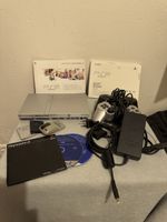 Playstation 2 Konsole Silber + Spiele Sammlung, Top!